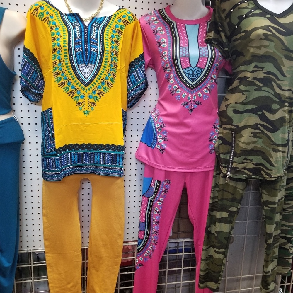 African Blouses And Dresses